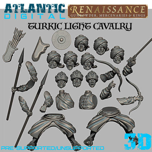Turkic Light Cavalry  - Renaissance - Wargames Atlantic
