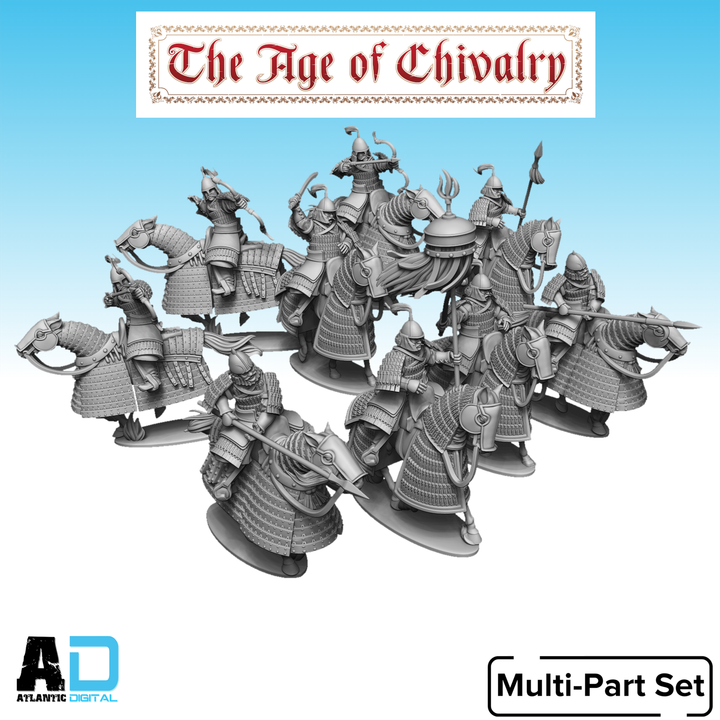 Mongol Heavy Cavalry- The Age Of Chivalry - Wargames Atlantic