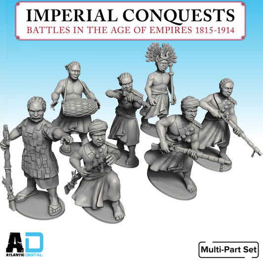 Ashanti Infantry - Imperial Conquests  - Wargames Atlantic