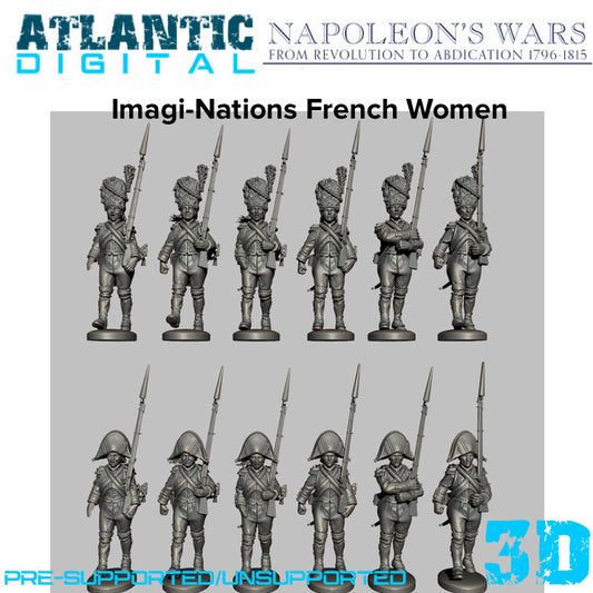 Napoleonic Imagi-Nations Women - Napleon's Wars  - Wargames Atlantic