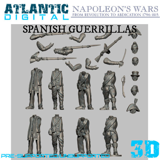 Napoleonic Spanish Guerrillas 
 -  Napoleon's Wars  - Wargames Atlantic