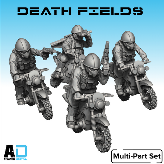 Rebel Yell Bikers - Death Fields  - Wargames Atlantic