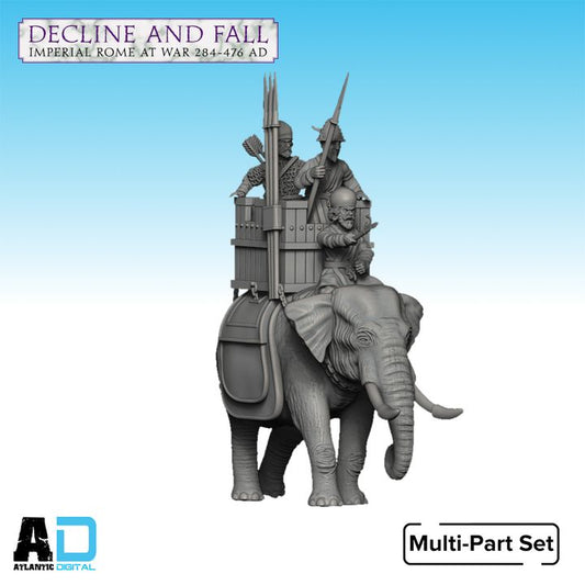 Sassanid War Elephant - Decline And Fall  - Wargames Atlantic