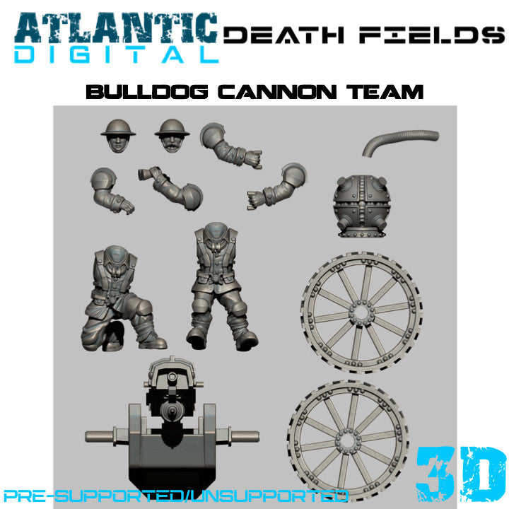Bulldogs Cannon Team
 - Death Fields - Wargames Atlantic