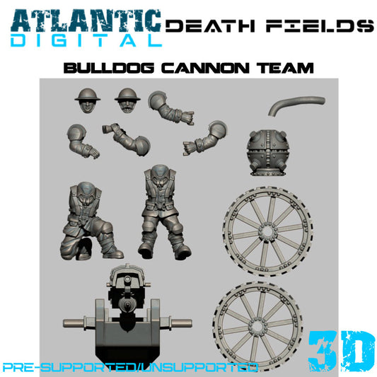 Bulldogs Cannon Team
 - Death Fields - Wargames Atlantic