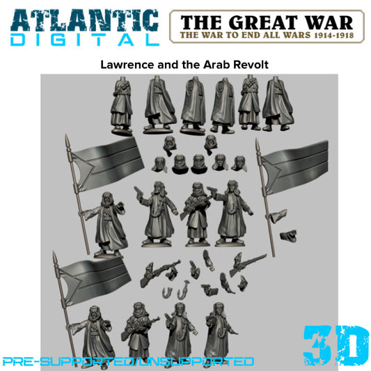 Lawrence and the Arab Revolt - The Great War - Wargames Atlantic
