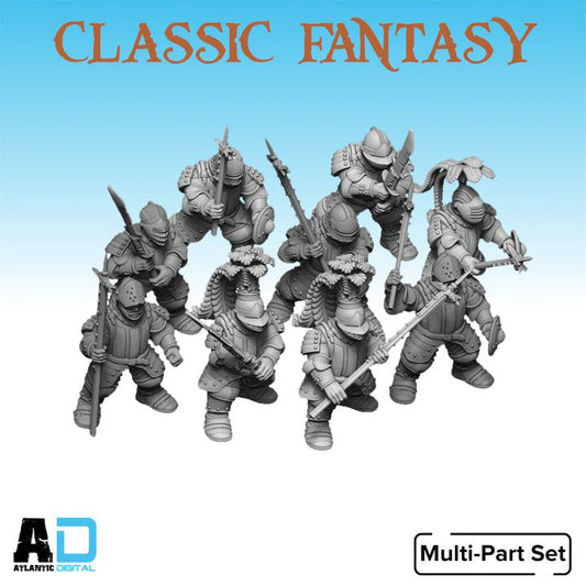 Ogres in Plate Armor - Classic Fantasy - Wargames Atlantic