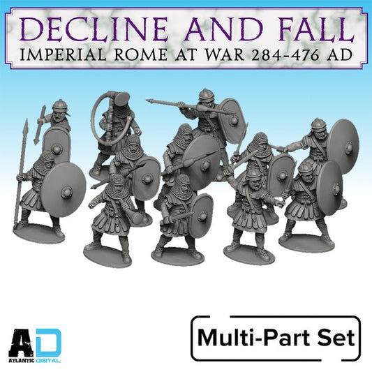 Late Romans (Eastern provinces) in Lorica Segmentata
  - Decline And Fall - Wargames Atlantic