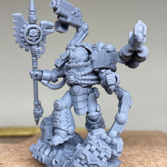 Silver Wardens Technical Soldier - Silver Wardens - Dmg miniatures