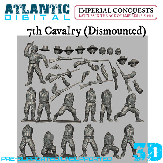 7th Cavalry (Dismounted) - Imperial Conquests  - Wargames Atlantic