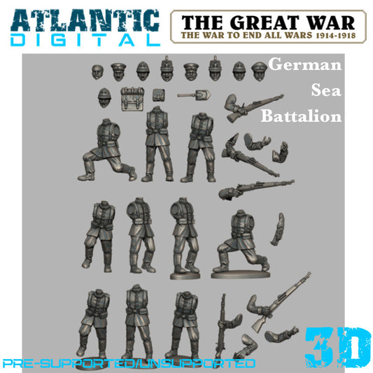 German Sea Battalion (WW1 Marines) - The Great War  - Wargames Atlantic