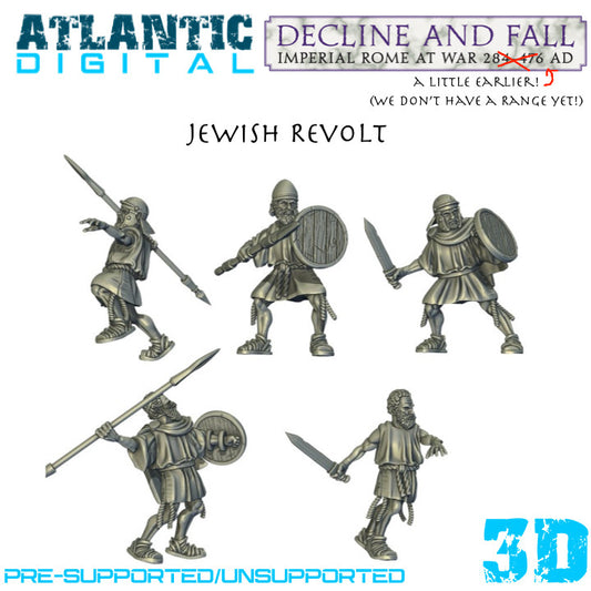 Jewish Revolt
3D File Logo - Decline And Fall - Wargames Atlantic