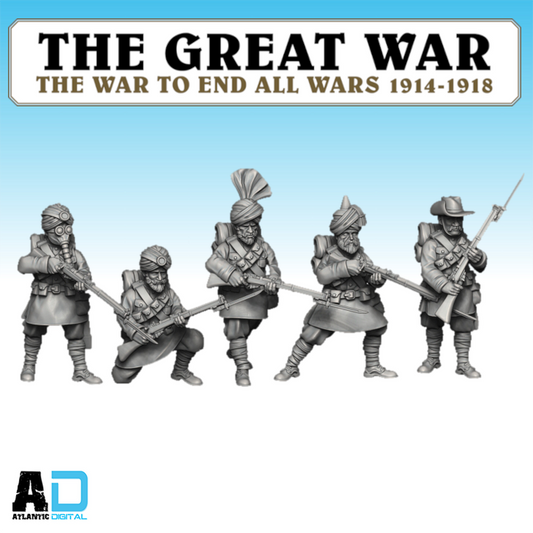 British Indian Troops - The Great War - Wargames Atlantic