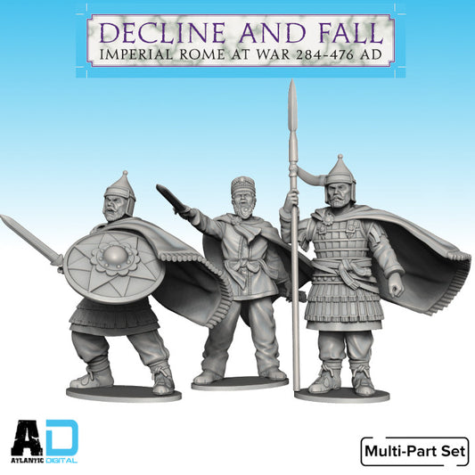 King Odenathus and Guards

  - Decline And Fall - Wargames Atlantic