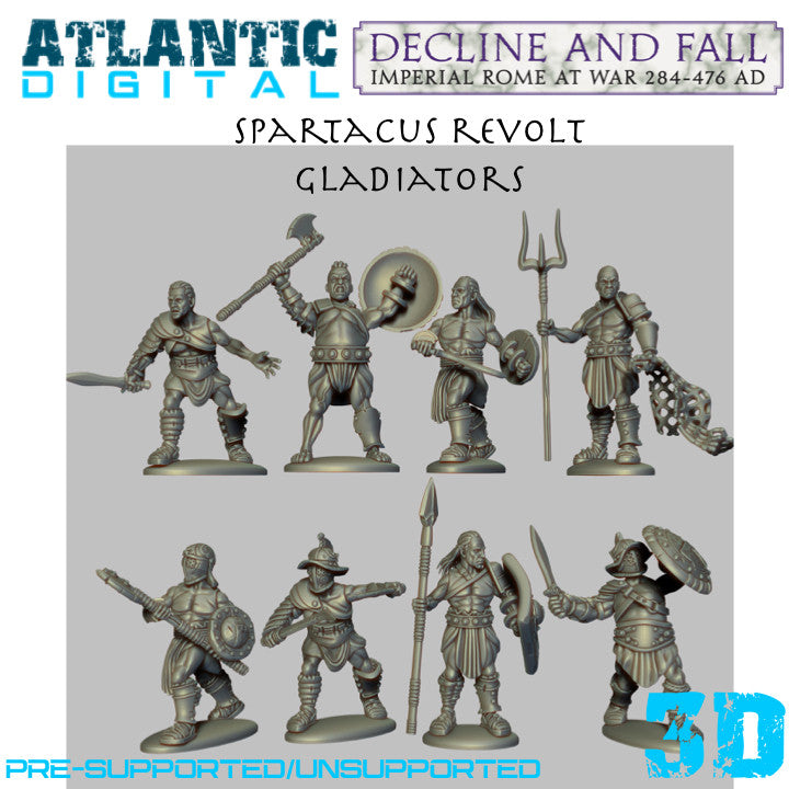 Spartacus Revolt: Gladiators - Decline And Fall - Wargames Atlantic