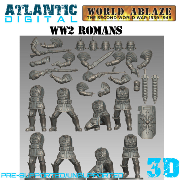 WW2 Romans
 - World Ablaze  - Wargames Atlantic