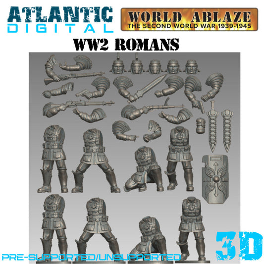 WW2 Romans
 - World Ablaze  - Wargames Atlantic