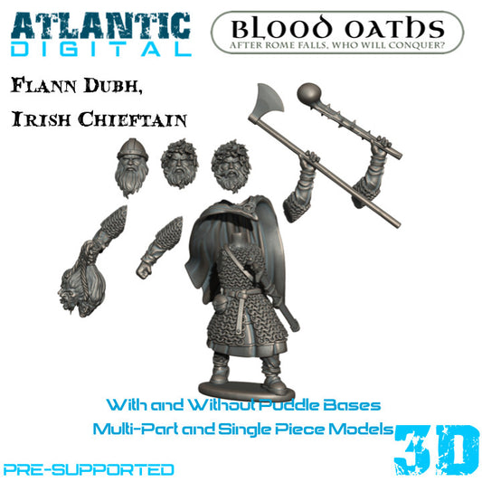 Irish Chieftain - Blood Oaths - Wargames Atlantic