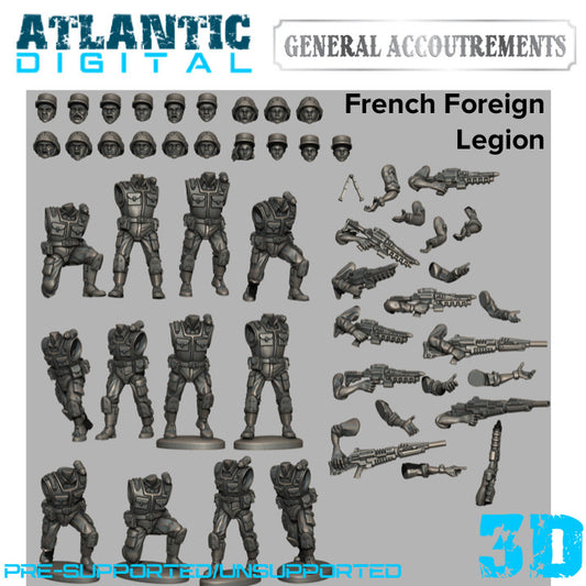 French Foreign Legion (Future) - General Accoutrements - Wargames Atlantic