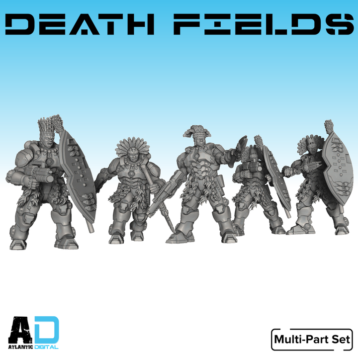 Death Fields Zulu Braves- Death Fields  - Wargames Atlantic
