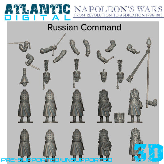 Russian Command (Greatcoats)  - Napoleon's Wars - Wargames Atlantic