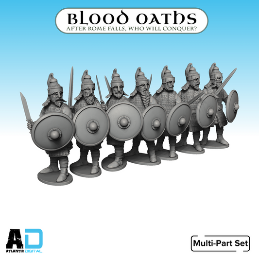 Armored Lombard Warriors - Blood Oaths - Wargames Atlantic