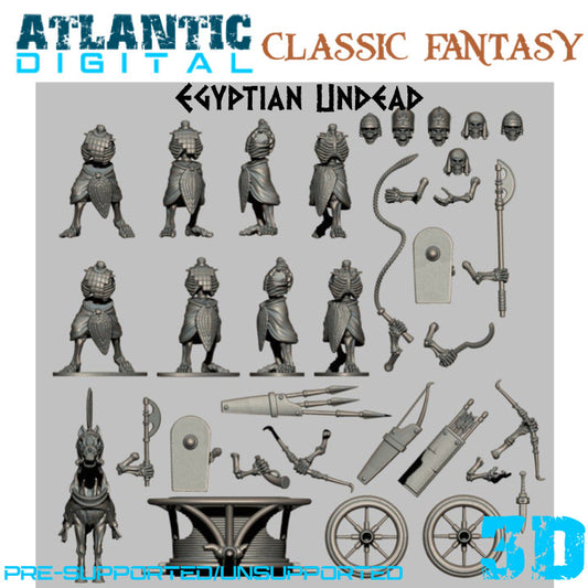 Egyptian Undead
 - Classic Fantasy- Wargames Atlantic