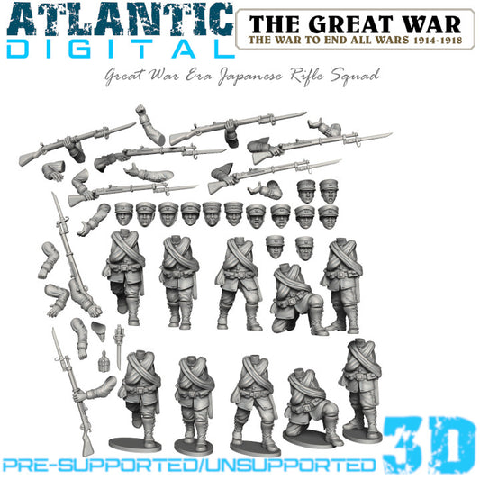 World War 1 Japanese Rifle Squad
  - The Great War - Wargames Atlantic