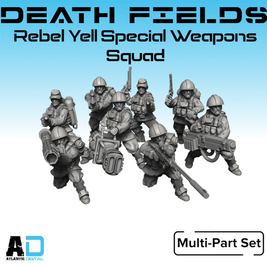 Rebel Yell Special Weapons Squad - Death Fields   - Wargames Atlantic