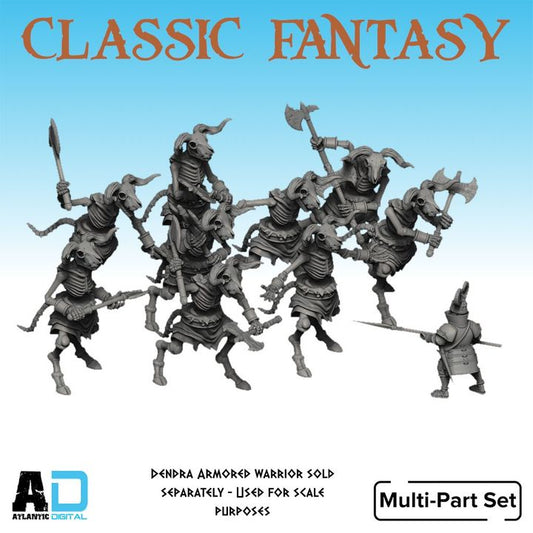 Skeletal Minotaurs- Classic fantasy- Wargames Atlantic