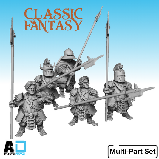 Armored Halfling Halberdiers
 - Classic Fantasy - Wargames Atlantic