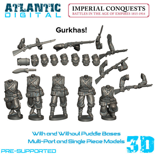 Gurkhas - Imperial Conquests - Wargames Atlantic