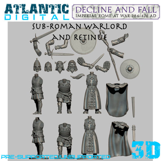 Sub-Roman Warlord and Retinue
  - Decline And Fall  - Wargames Atlantic