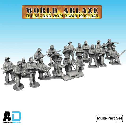 WW2 British in winter gear
  - World Ablaze - Wargames Atlantic