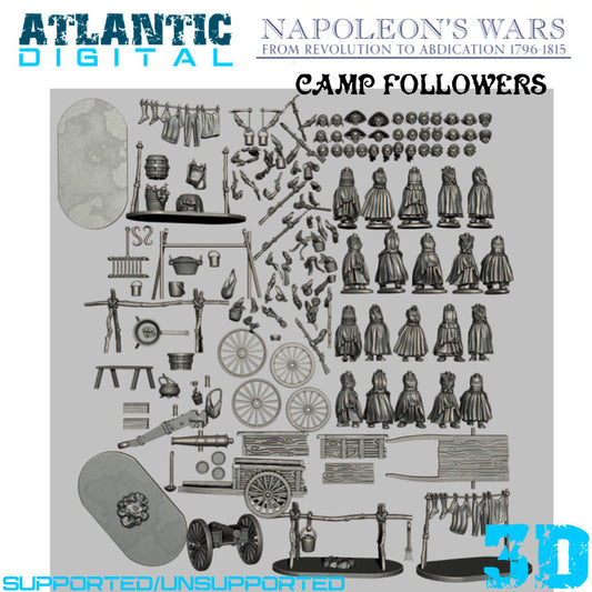 Camp Followers
 - Napoleon's Wars - Wargames Atlantic