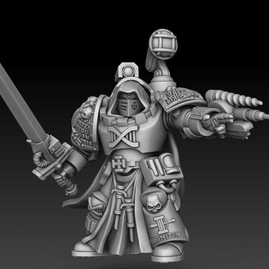 Silver Wardens Medicatum Marine - Silver Wardens - Dmg miniatures