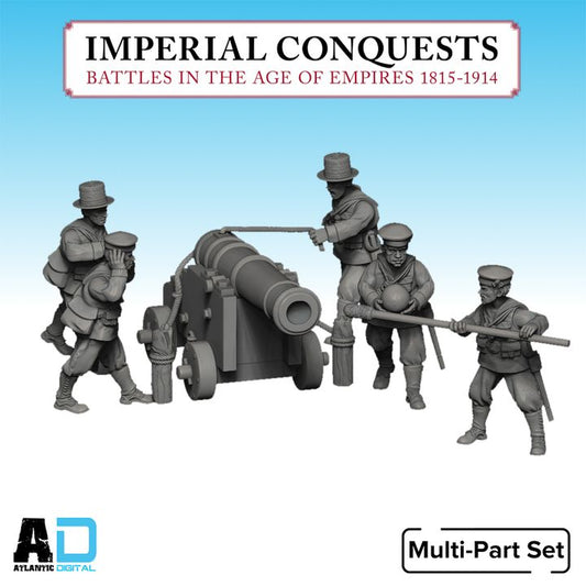 British Naval Brigade Artillery - Imperial Conquests- Wargames Atlantic