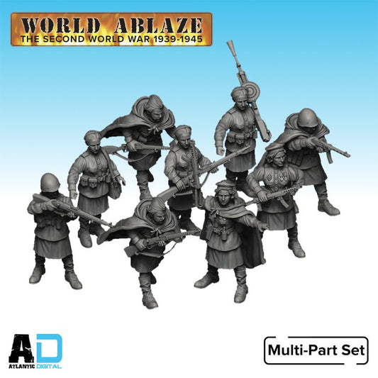 Female soviet Patrol 1943-45- World Ablaze - Wargames Atlantic