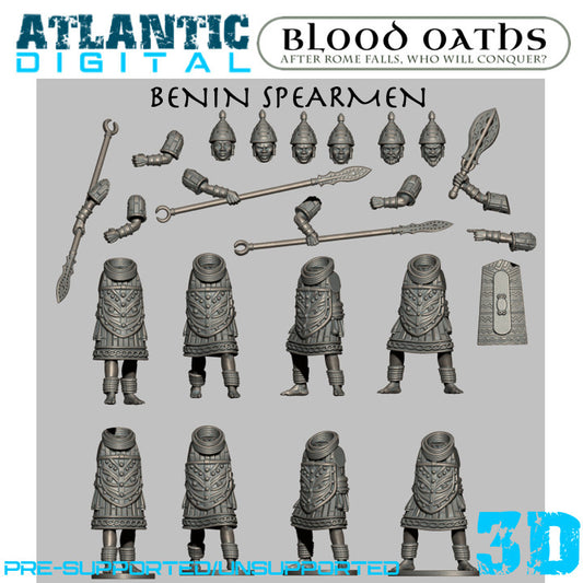 Benin Spearmen - Blood Oaths - Wargames Atlantic