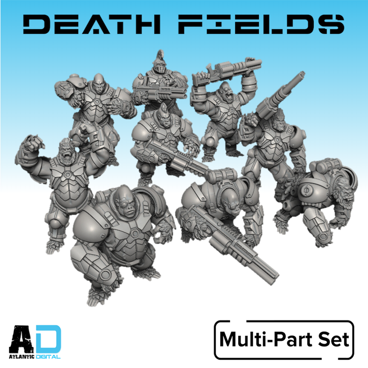 Free Agents: Silverbacks
  - Death Fields - Wargames Atlantic