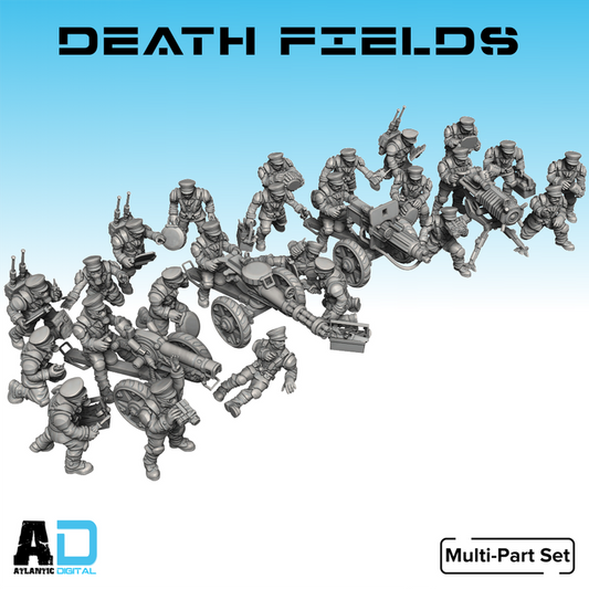 Bulldogs Heavy Weapons  - Death Fields - Wargames Atlantic