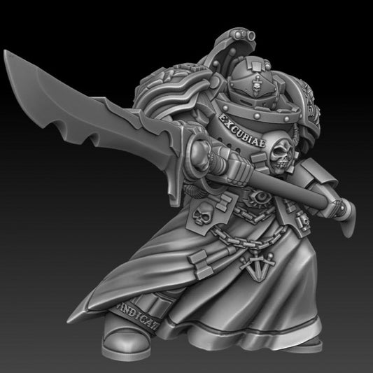 Silver Wardens Heavy Exterminatus Marines
- Silver Wardens - Dmg miniatures