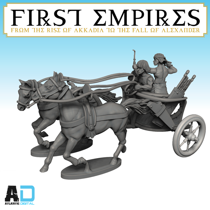 Egyptian Archer Chariots- First Empires- Wargames Atlantic