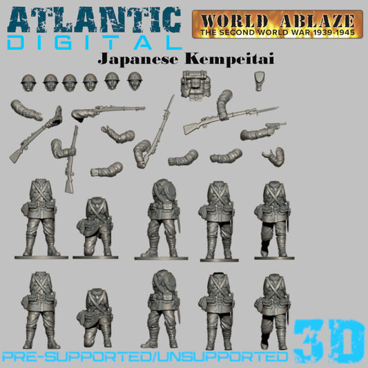 Japanese Kempeitai
 - World Ablaze - Wargames Atlantic