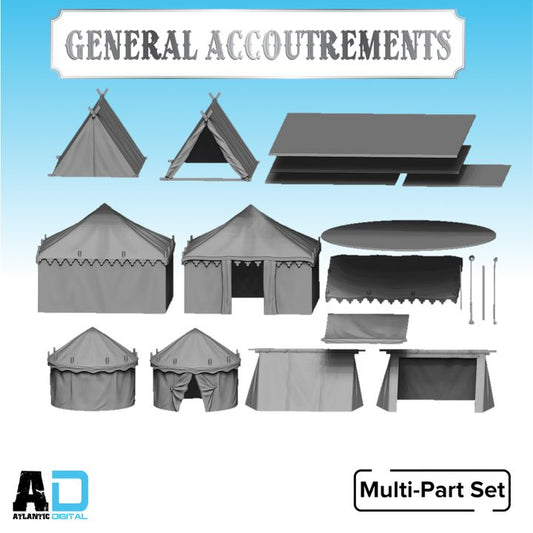 Medieval tents - General Accoutrements - Wargames Atlantic