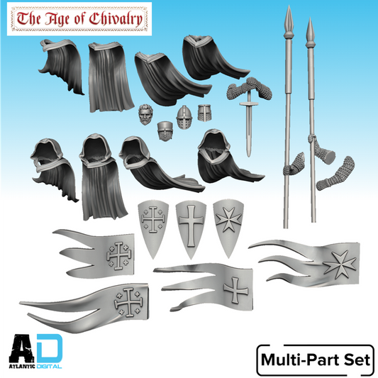 Orders of Outremer Conversion Set - The Age Of Chivalry - Wargames Atlantic