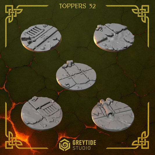 Toppers 1 32mm AW - Base - GreyTide Studio