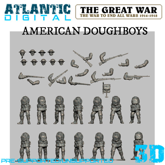 WW1 American Doughboy 
 - The Great War- Wargames Atlantic