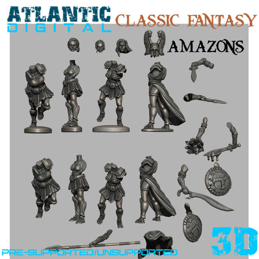 Amazons - Classic Fantasy- Wargames Atlantic