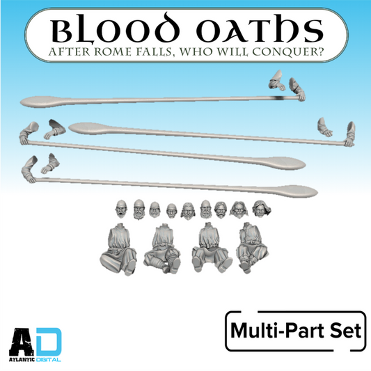 Norse Oarsmen  - Blood Oaths - Wargames Atlantic